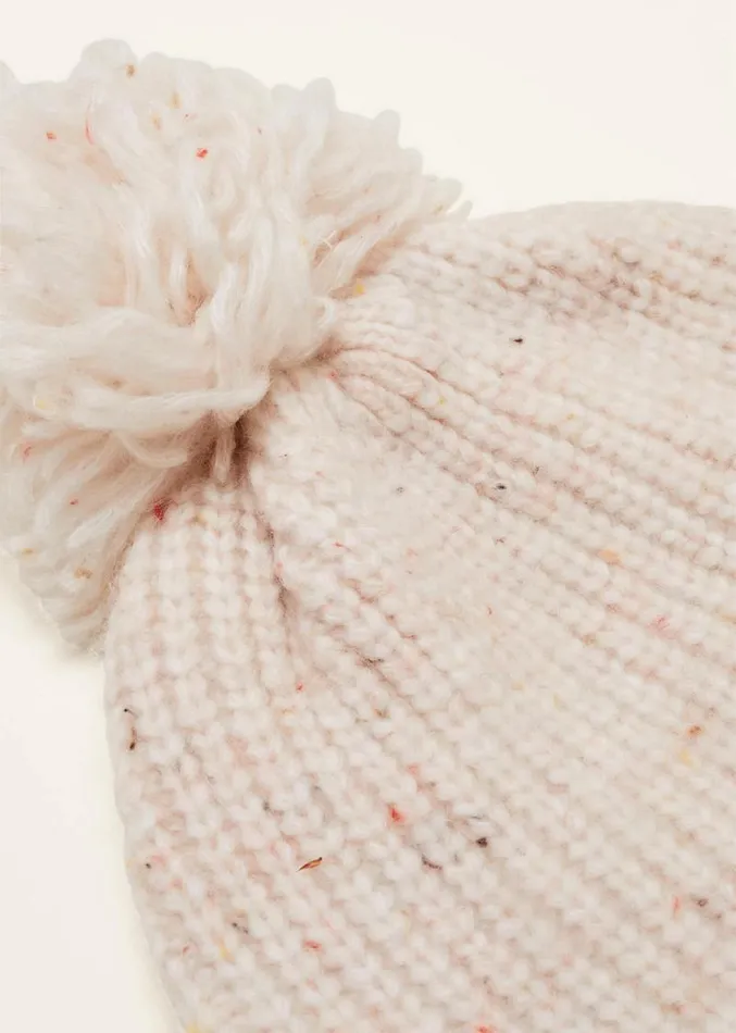 Cattie Ribbed Beanie Hat Neutral Women Phase Eight Fascinators and Hats