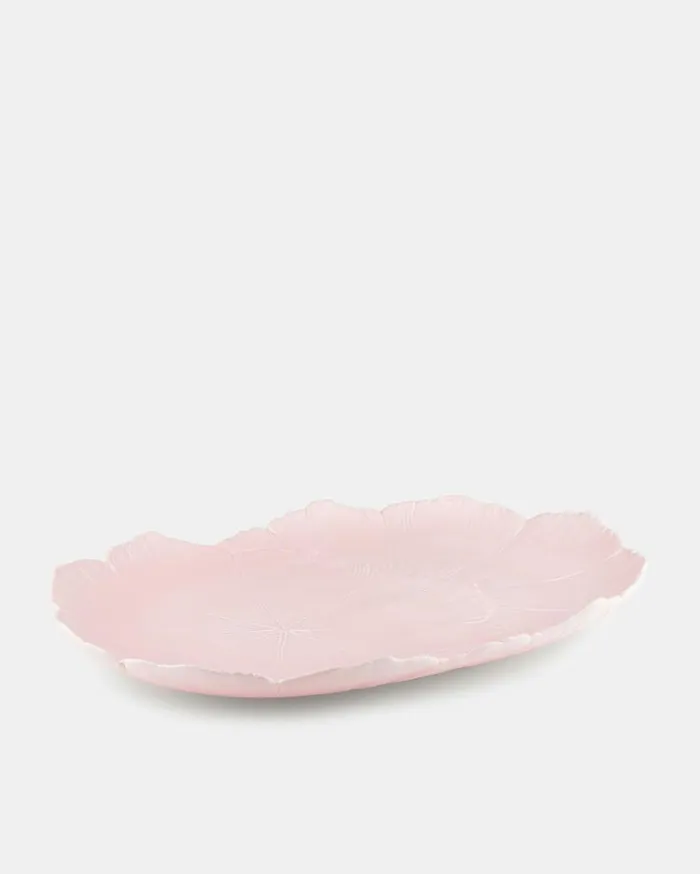 Cherry Blossom Oval Platter Pink Women Aquazzura Dinnerware