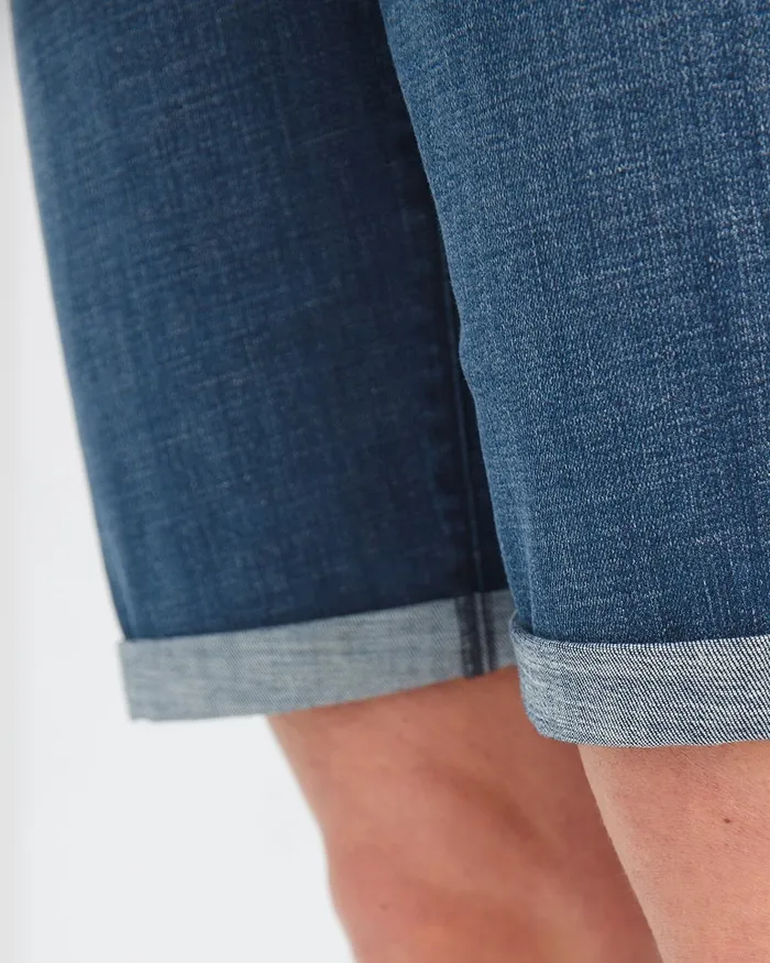 Chico039s So Slimming Girlfriend Shorts Rainier Indigo Women Jeans and Denim