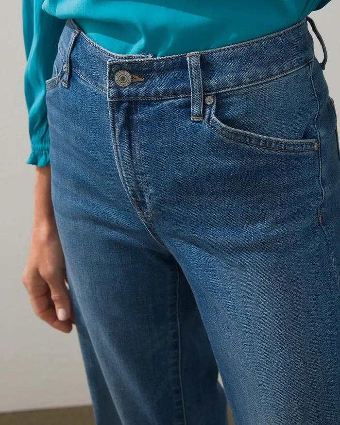 Chico039s Trouser Jeans Evening Tide Indigo Women Jeans and Denim