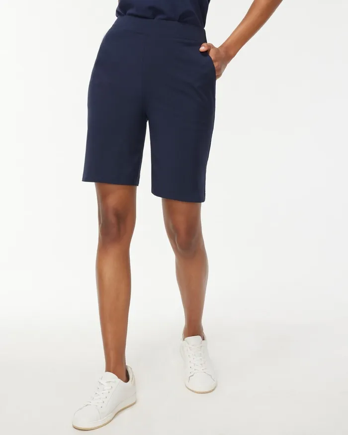 Chico039s Zenergy UPF Neema Beach Shorts Classic Navy Women Shorts