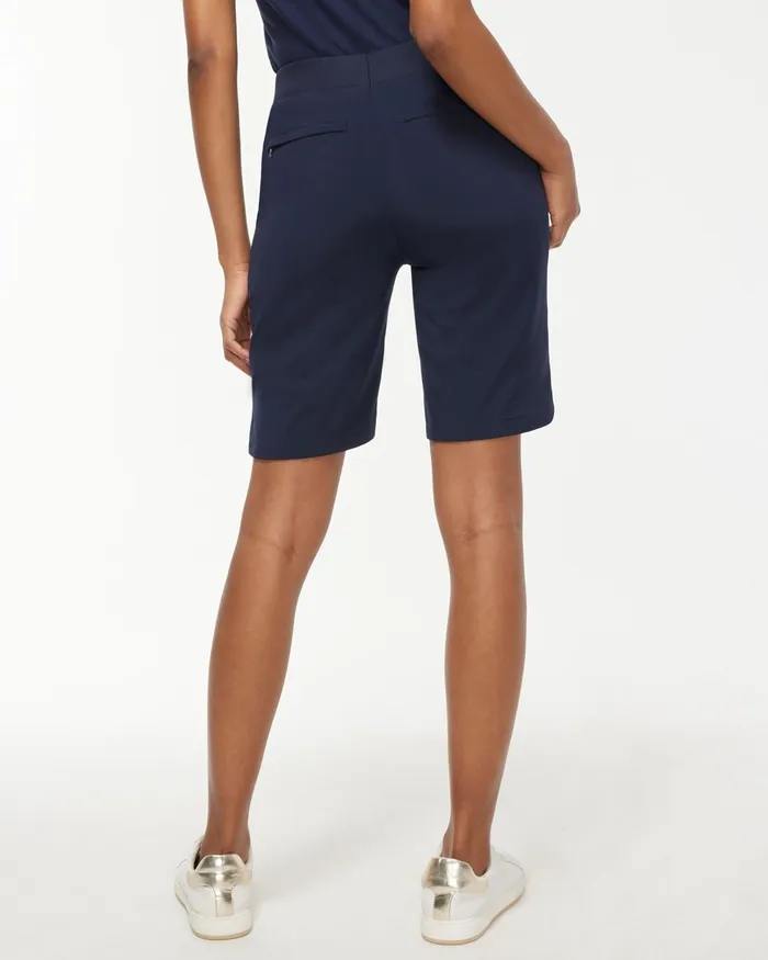 Chico039s Zenergy UPF Neema Beach Shorts Classic Navy Women Shorts
