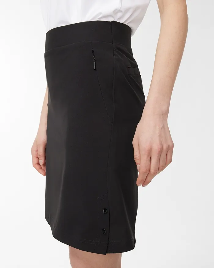 Chico039s Zenergy UPF Snap Skort Bahamian Pink Women Pants