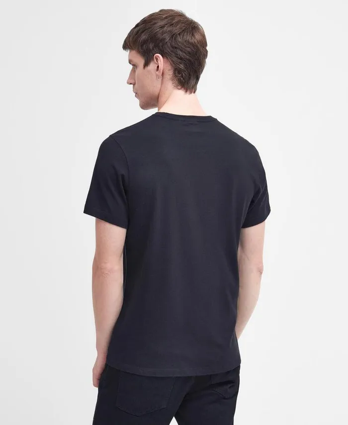 Chisel Graphic TShirt Washed Cobalt Men Barbour TShirts