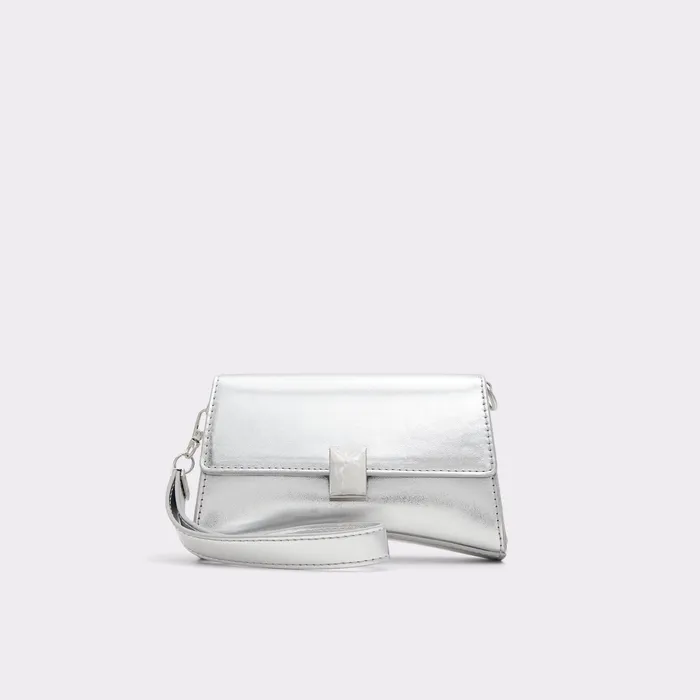 Cleeox Silver Women ALDO Clutches and Evening Bags