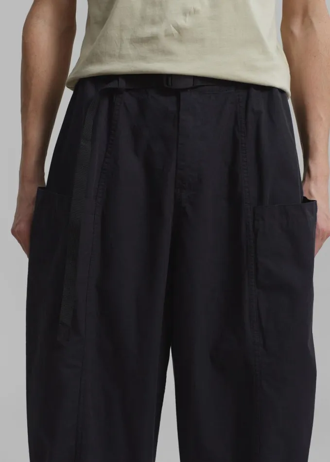 Clothing Men The Frankie Shop Jameson Balloon Pants 8211 Black