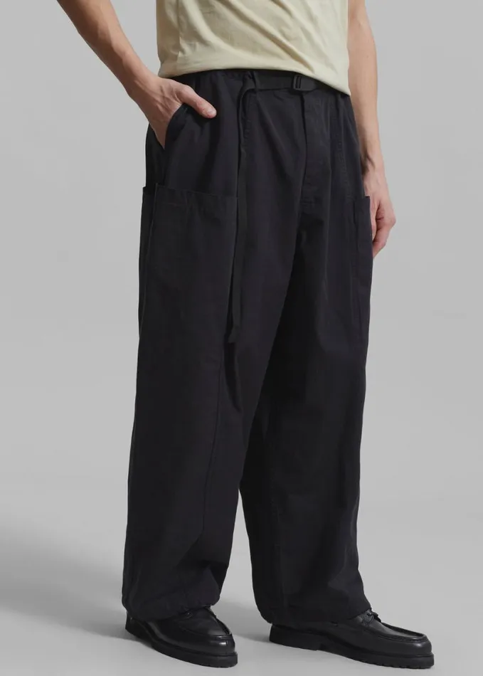 Clothing Men The Frankie Shop Jameson Balloon Pants 8211 Black