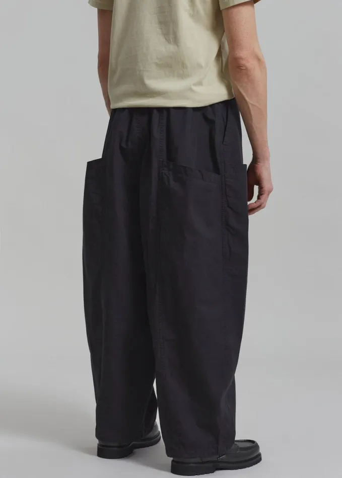 Clothing Men The Frankie Shop Jameson Balloon Pants 8211 Black