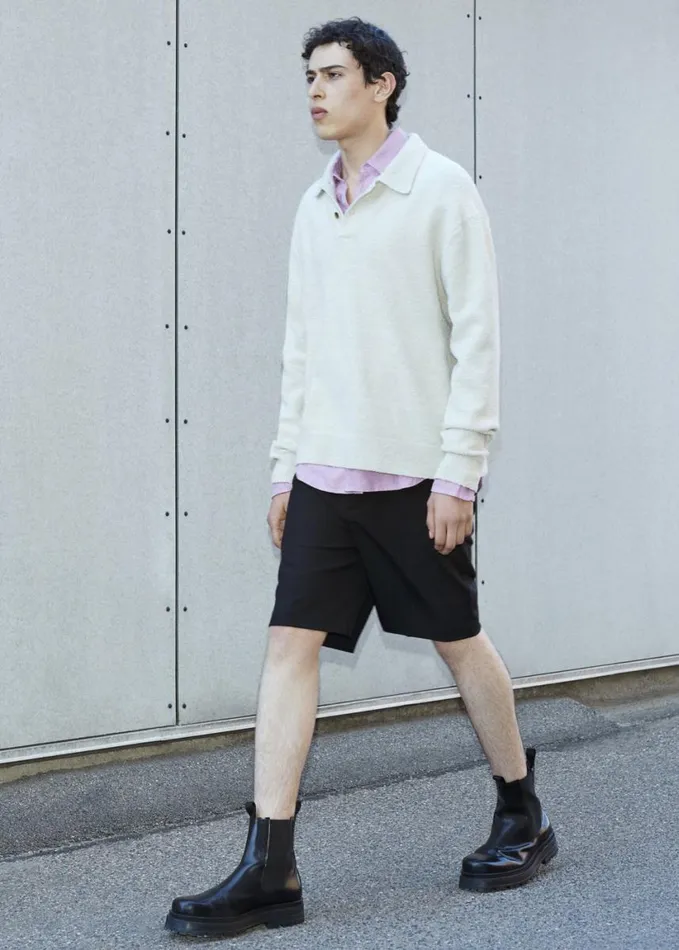 Clothing Men The Frankie Shop Samse Samse Sachristoph Shorts 8211 Black