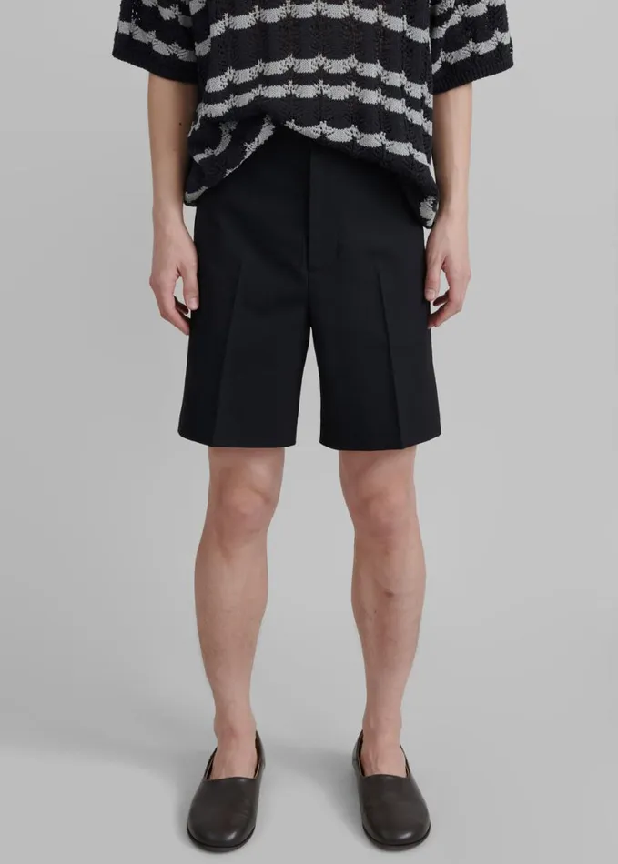 Clothing Men The Frankie Shop Samse Samse Sachristoph Shorts 8211 Black