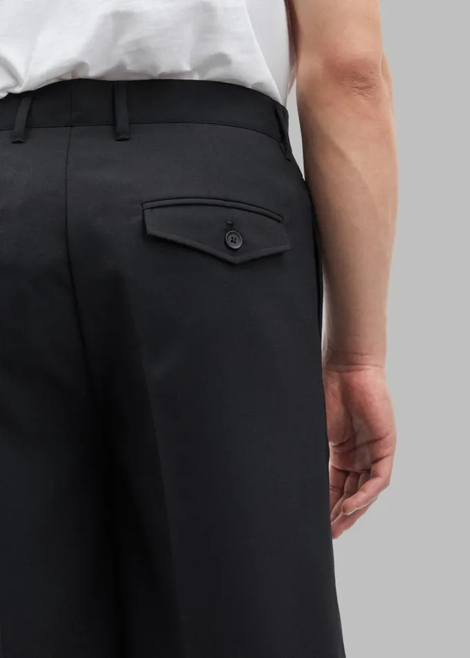 Clothing Men The Frankie Shop Samse Samse Sachristoph Shorts 8211 Black