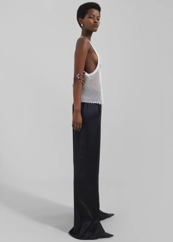Clothing Women The Frankie Shop Bevza Beaded Tank Top 8211 Ivory
