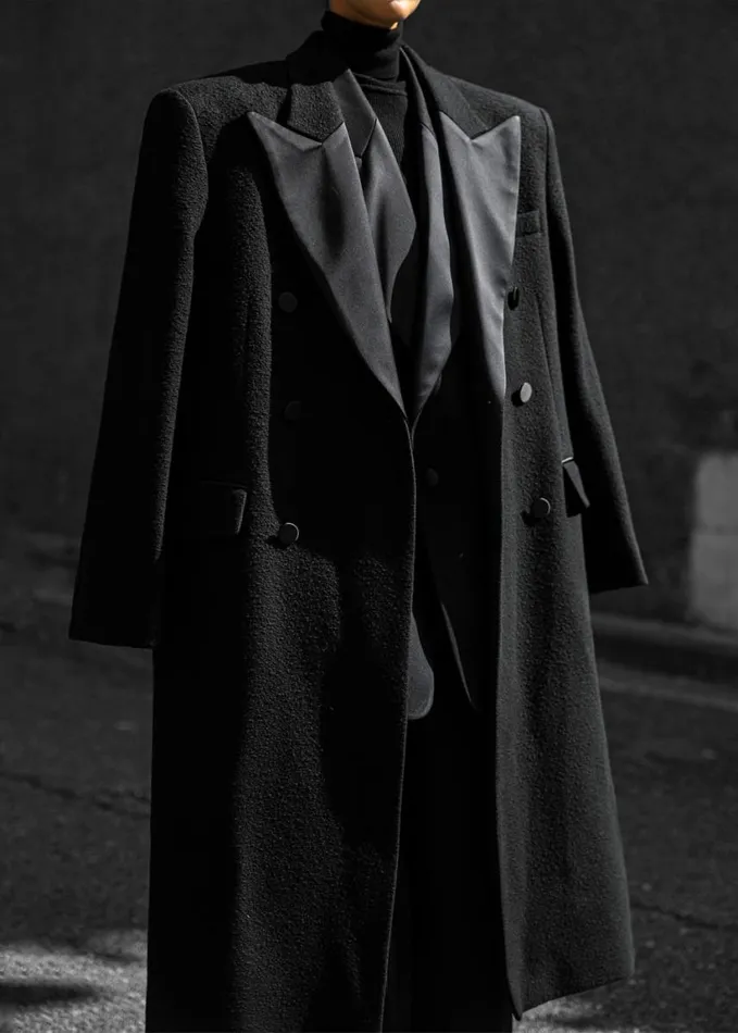 Clothing Women The Frankie Shop Bryce Oversized Coat 8211 Black