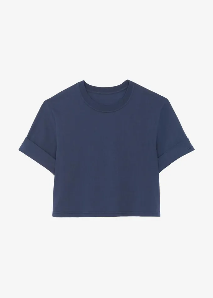 Clothing Women The Frankie Shop Cece TShirt 8211 Navy