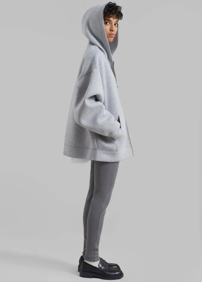 Clothing Women The Frankie Shop Denton Oversized Hoodie 8211 Grey