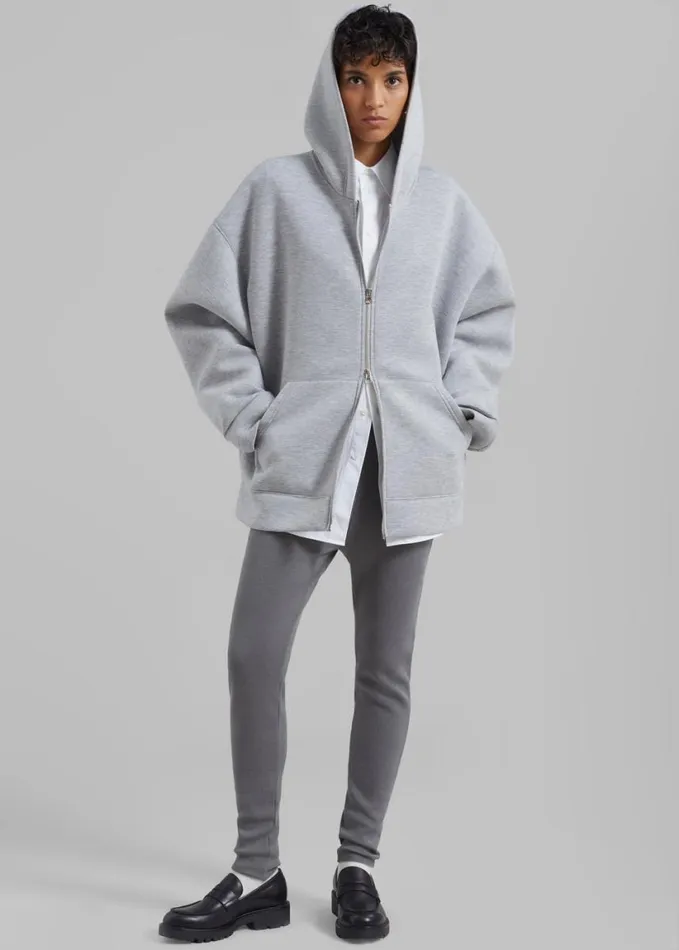 Clothing Women The Frankie Shop Denton Oversized Hoodie 8211 Grey