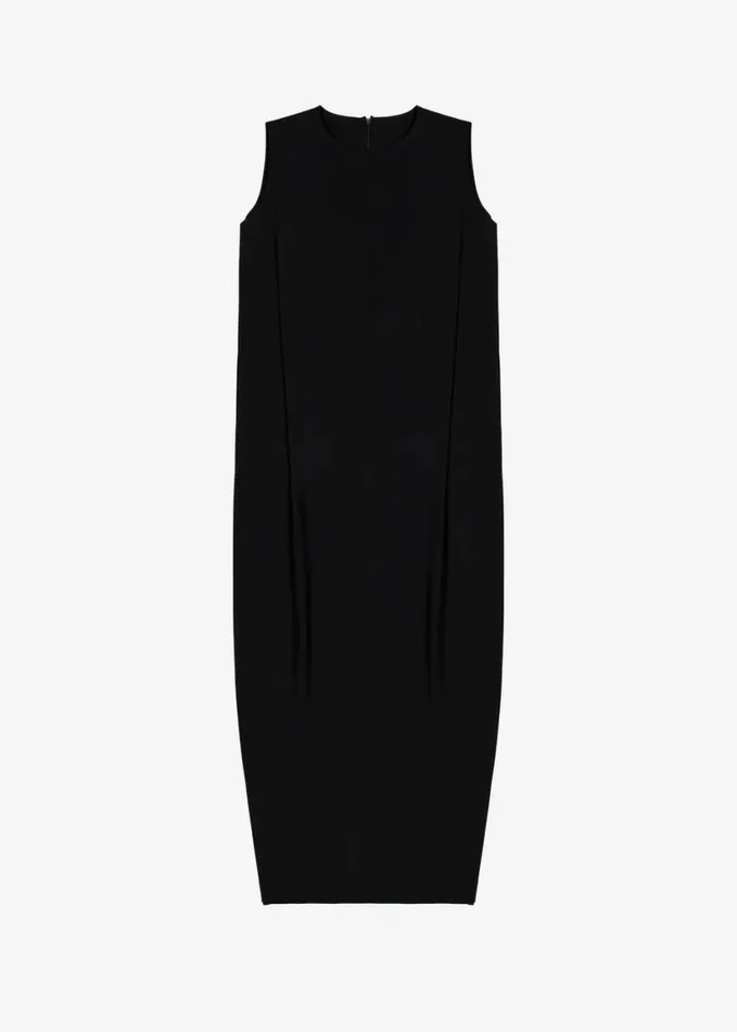 Clothing Women The Frankie Shop Eryn Sleeveless Pintuck Dress 8211 Black