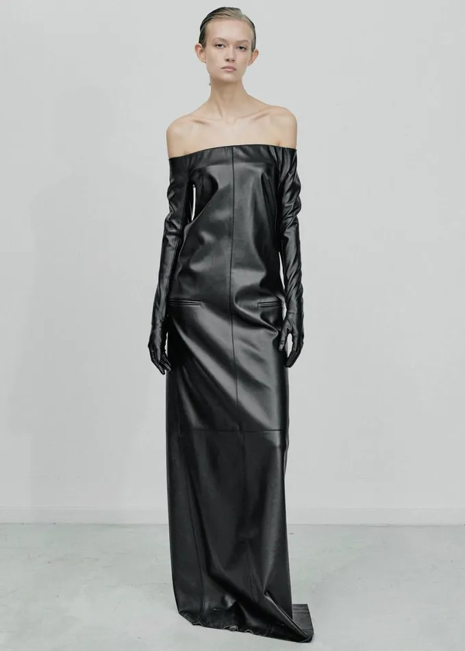 Clothing Women The Frankie Shop Gudu Gloved Bustier Dress 01 8211 Black
