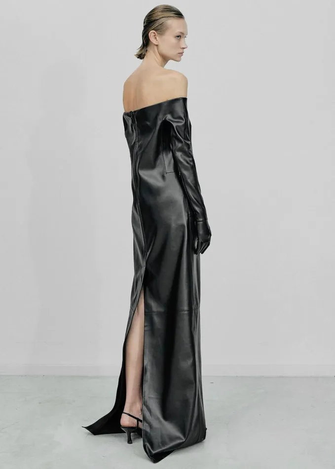 Clothing Women The Frankie Shop Gudu Gloved Bustier Dress 01 8211 Black