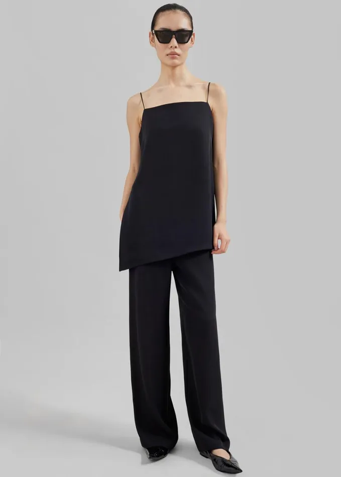 Clothing Women The Frankie Shop Imre Trousers 8211 Black