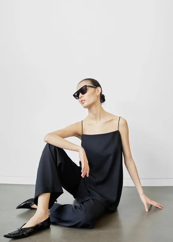 Clothing Women The Frankie Shop Imre Trousers 8211 Black