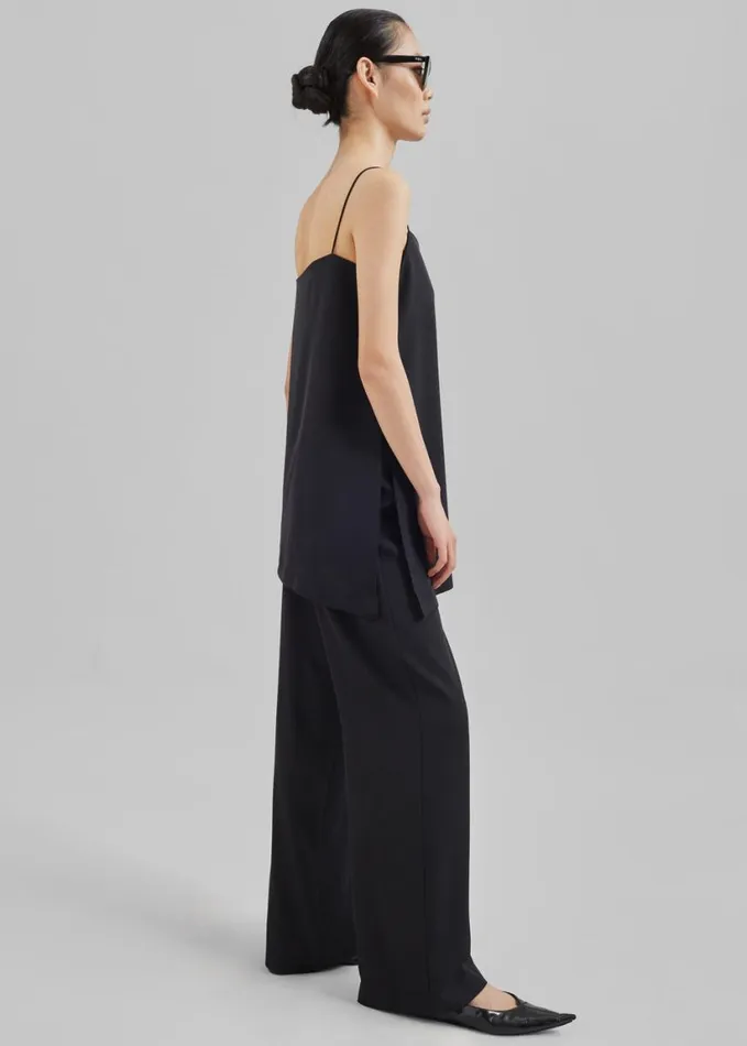 Clothing Women The Frankie Shop Imre Trousers 8211 Black
