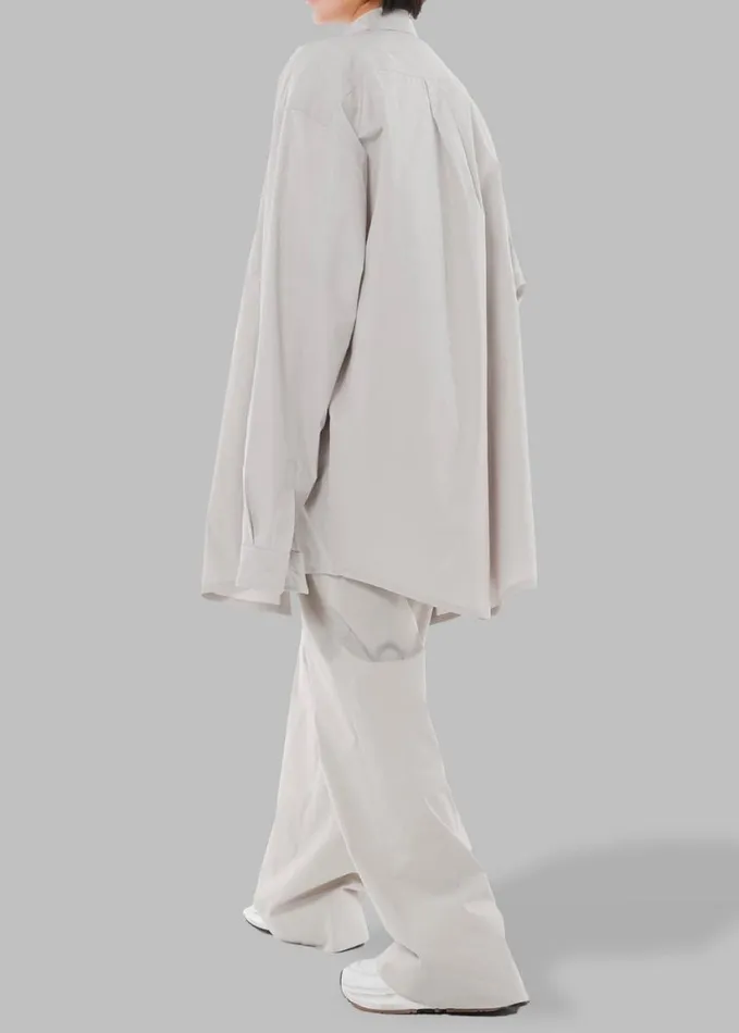 Clothing Women The Frankie Shop Jayden Wide Pants 8211 Taupe