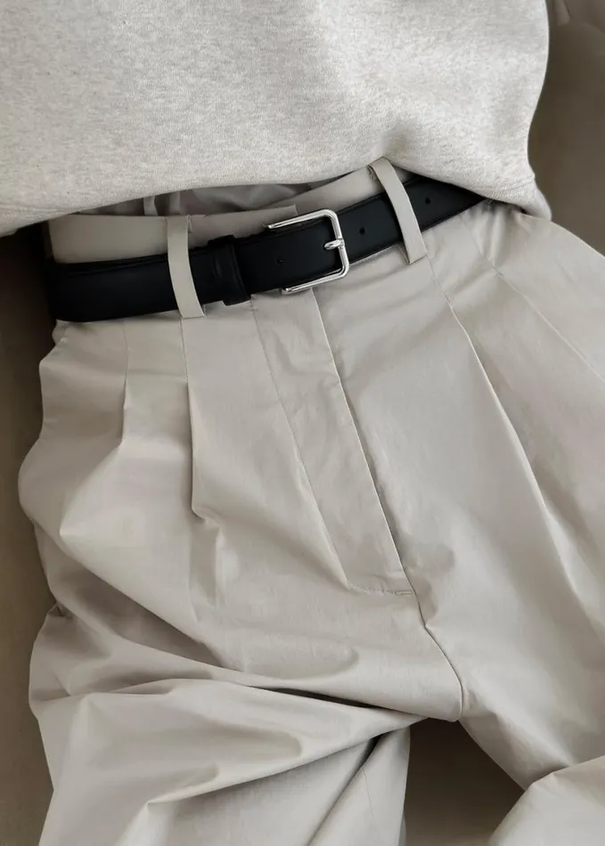 Clothing Women The Frankie Shop Jayden Wide Pants 8211 Taupe