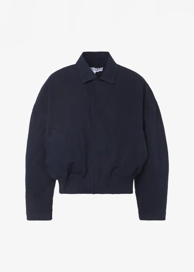 Clothing Women The Frankie Shop JW Anderson Blouson 8211 Navy
