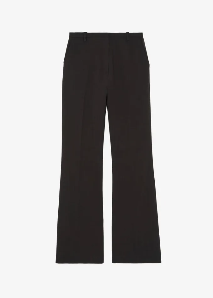 Clothing Women The Frankie Shop Lyra Flared Pants 8211 Brown