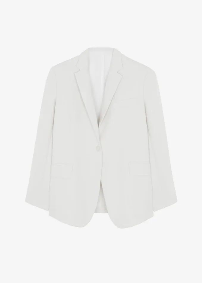Clothing Women The Frankie Shop Lyra Oversized Blazer 8211 White