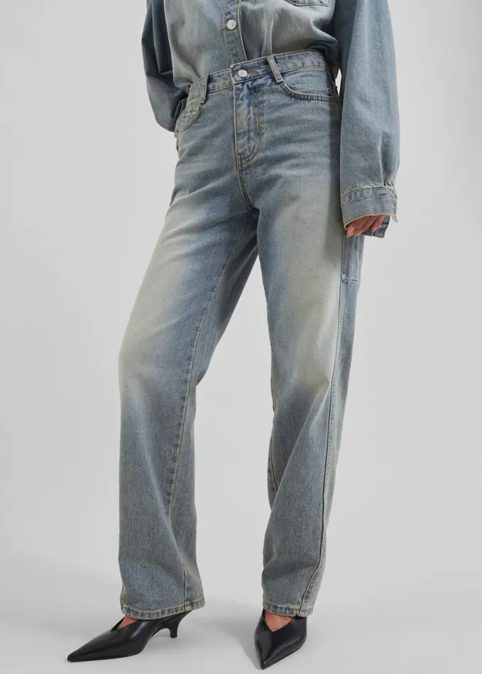 Clothing Women The Frankie Shop Nevada Jeans 8211 Light Wash