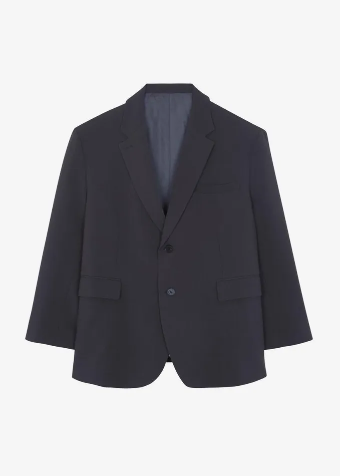 Clothing Women The Frankie Shop Wilma Blazer 8211 Charcoal