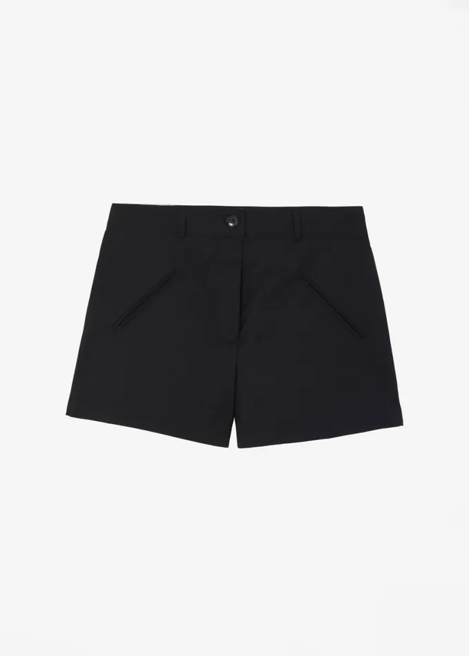 Clothing Women The Frankie Shop Xandra Mini Shorts 8211 Black