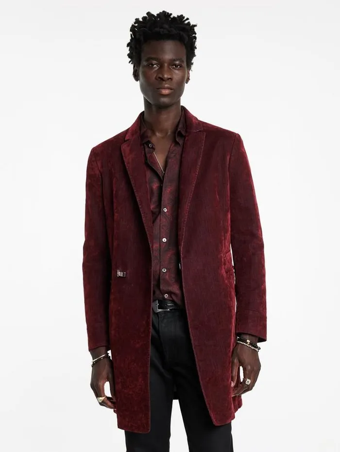 Coats And Jackets Men John Varvatos HARRISON COAT Tamarind