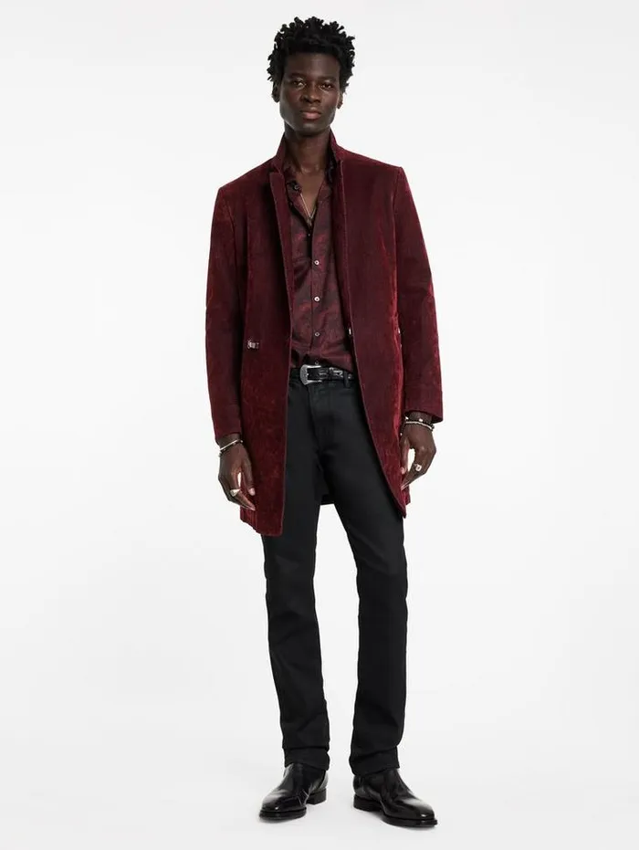 Coats And Jackets Men John Varvatos HARRISON COAT Tamarind