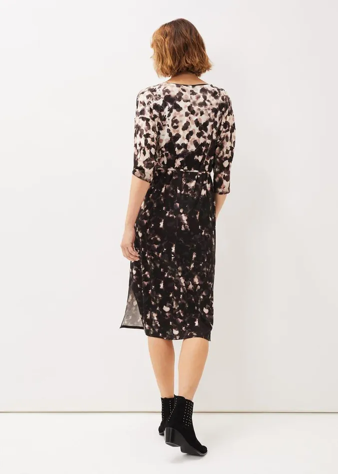 Corrie Abstract Spot Print Dress Multicoloured Women Phase Eight Dresses