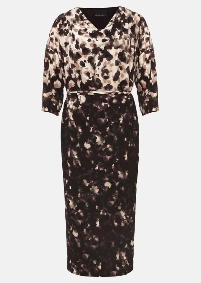 Corrie Abstract Spot Print Dress Multicoloured Women Phase Eight Dresses