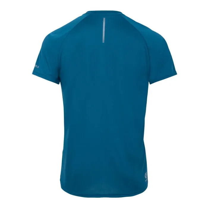 Dare 2b Accelerate Fitness TShirt Kingfisher Blue Men Gym Tops
