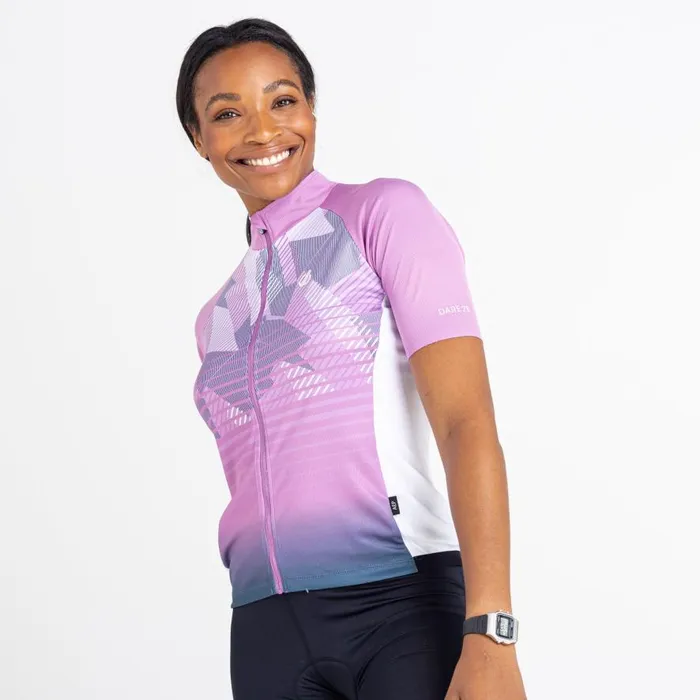Dare 2b AEP Prompt Lightweight Jersey Dusty Lavender Women Cycling Jerseys