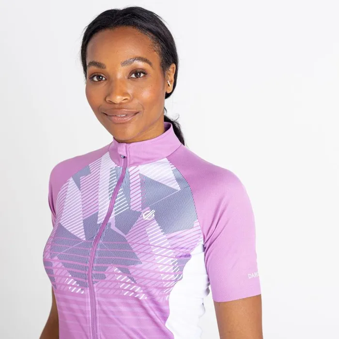 Dare 2b AEP Prompt Lightweight Jersey Dusty Lavender Women Cycling Jerseys