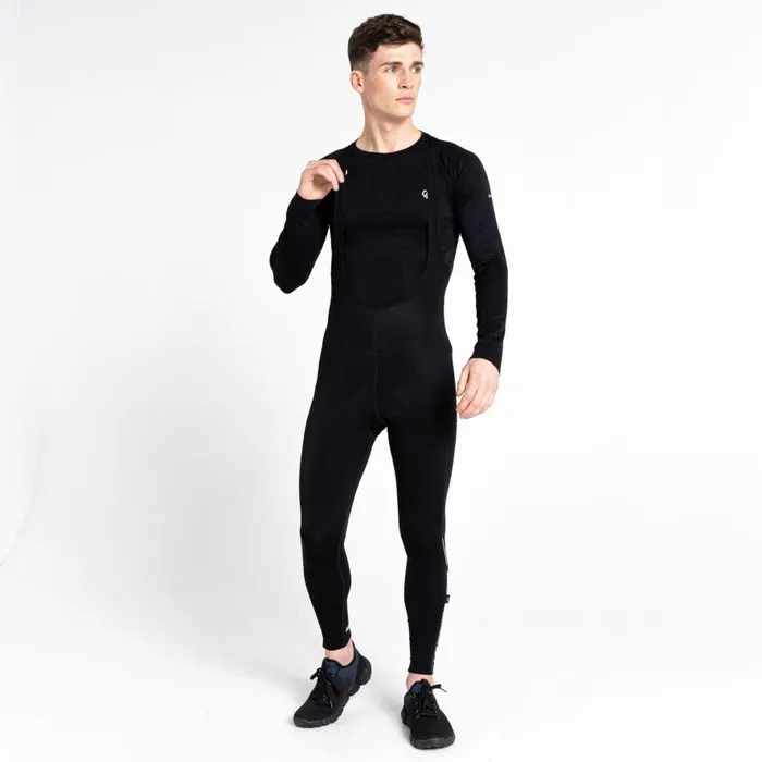 Dare 2b AEP Virtuous Bibbed Cycling Tight Black Print Men Cycling Tights and Trousers