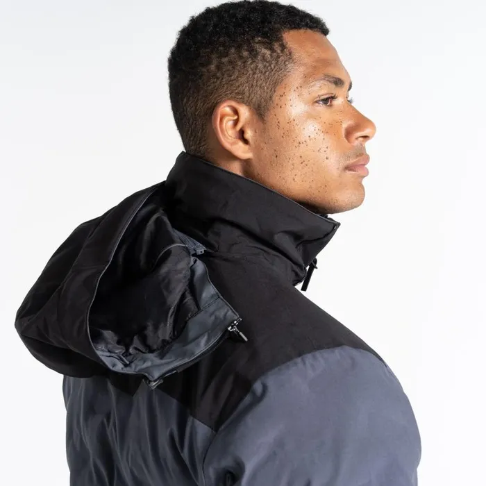 Dare 2b Aerials Ski Jacket Ebony Grey Black Men Ski Jackets