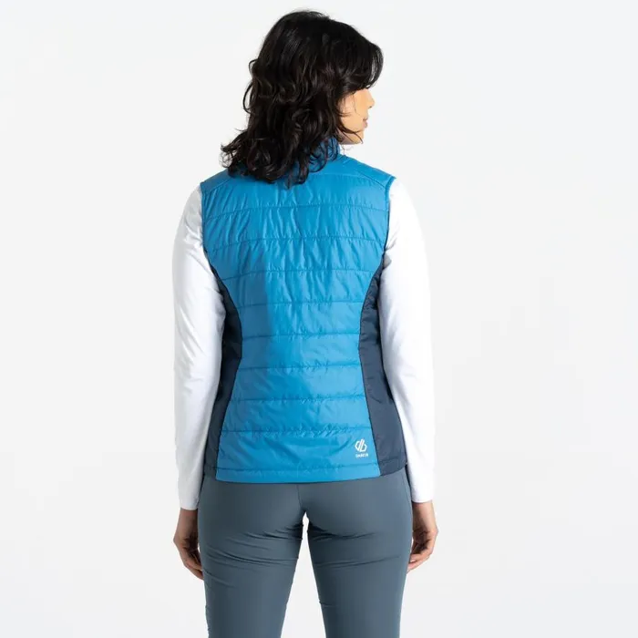 Dare 2b Ascending Padded Gilet Swedish Blue Women Gilets