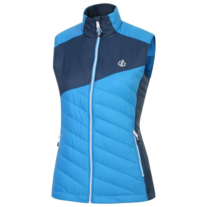 Dare 2b Ascending Padded Gilet Swedish Blue Women Gilets
