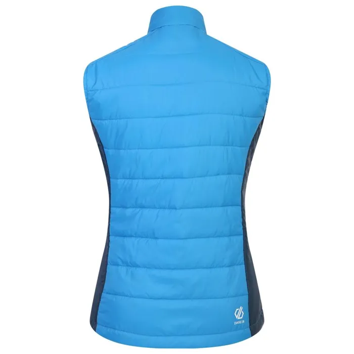 Dare 2b Ascending Padded Gilet Swedish Blue Women Gilets