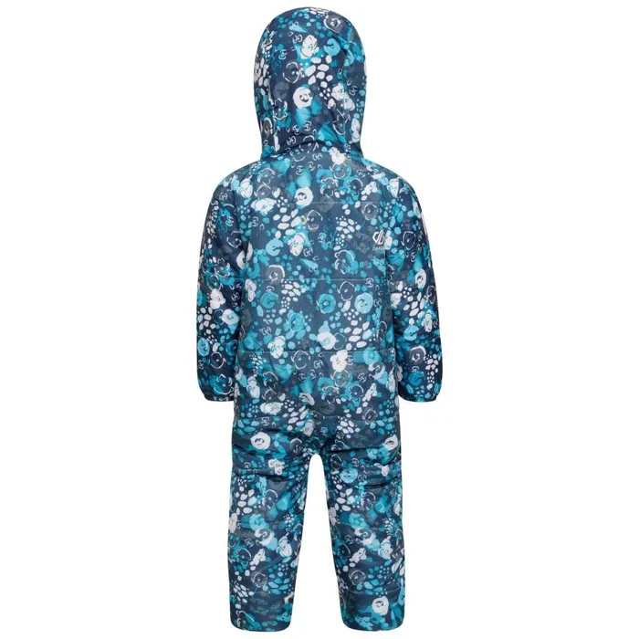 Dare 2b Bambino II Insulated Snowsuit Blue Floral Print Kids Snow Suits