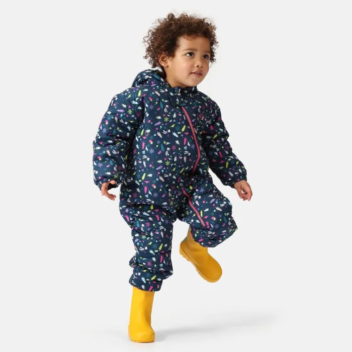 Dare 2b Bambino II Insulated Snowsuit Snowflake Ditsy Print Kids Insulated Jackets