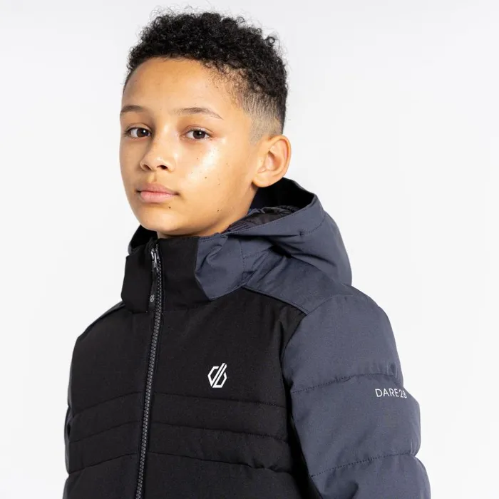 Dare 2b Cheerful II Ski Jacket Black Ebony Kids Insulated Jackets