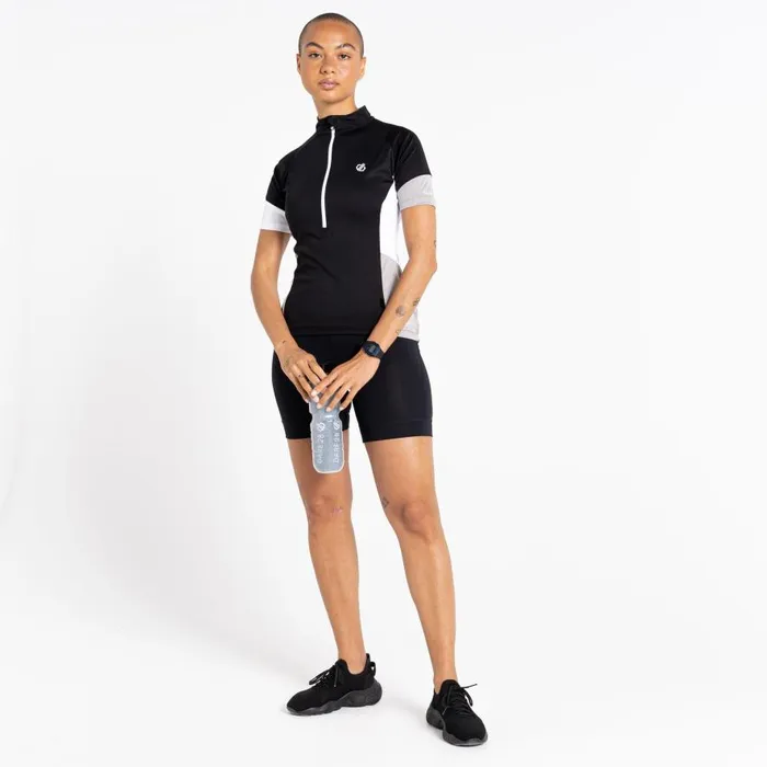 Dare 2b Compassion II Lightweight Jersey Black Ash Grey Women Cycling Jerseys